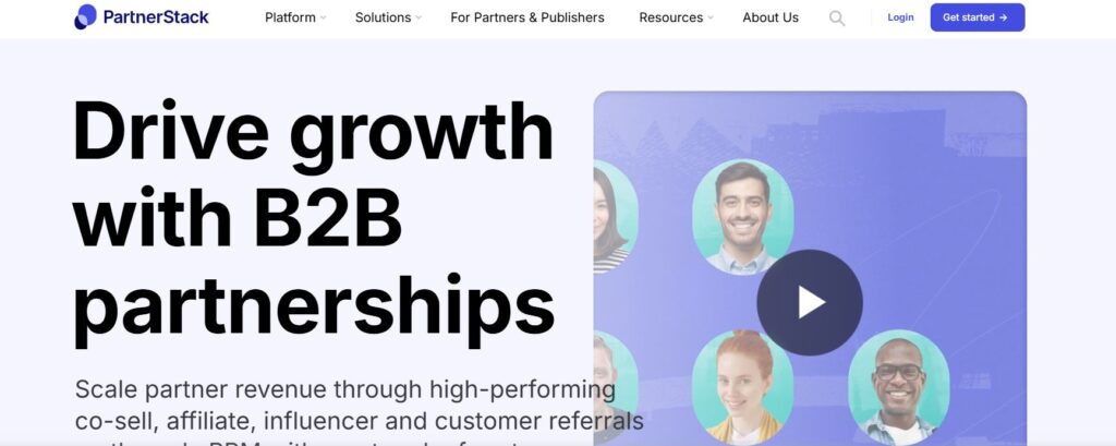 partnerstack website