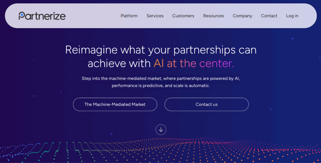 Partnerize website