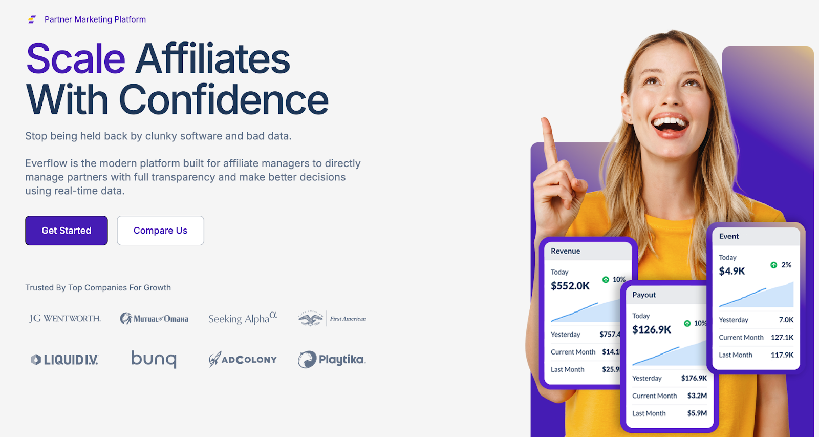 Everflow website