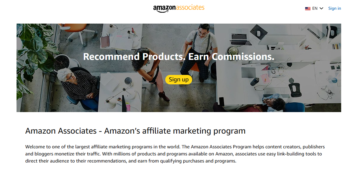 Amazon Associates Site