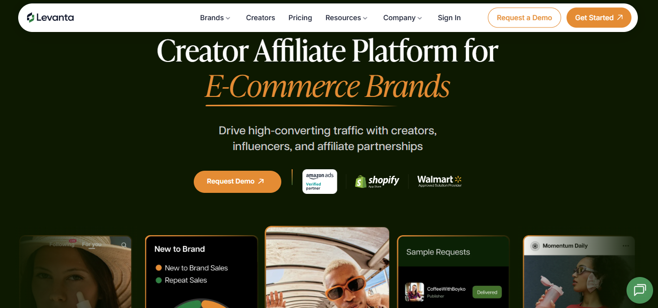 Levanta: Built for Brands Selling Across Amazon, Shopify, and Walmart