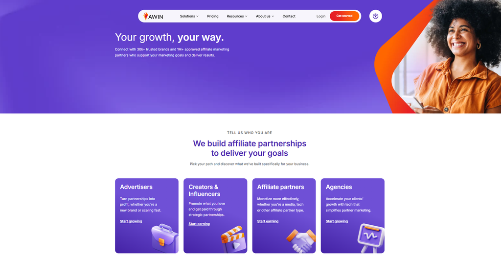 Awin Website